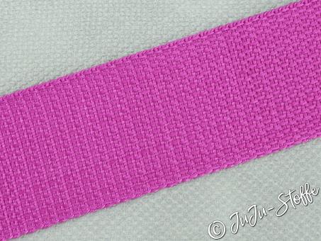 Gurtband "Basic" purple 40mm 