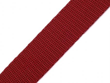 Gurtband Breite 40 mm bordeaux 