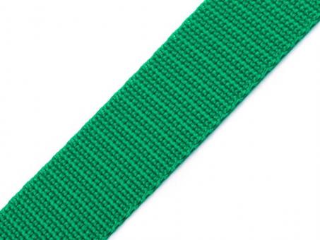 Gurtband Breite 25 mm grün 