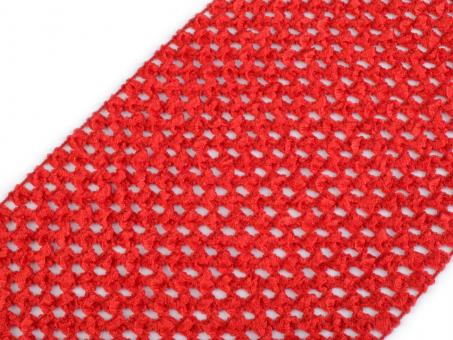 elastisches Netz Gummiband 16cm rot 