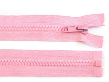 Reißverschluss teilbar 65cm in rosa 